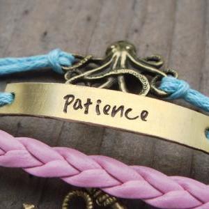 Patience Bracelet, Octopus Bracelet, Anchor..